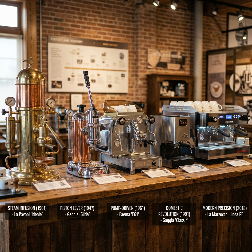 Sejarah Mesin Espresso: Dari Ide ke Inovasi