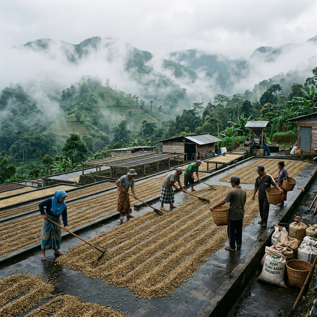 Keunikan Rasa Kopi dari Proses Giling Basah