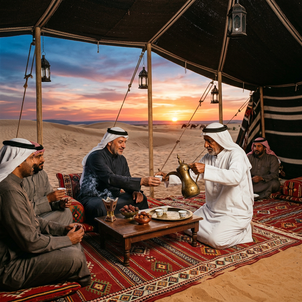 Qahwa: Warisan Rasa Gurih dari Timur Tengah yang Mendunia